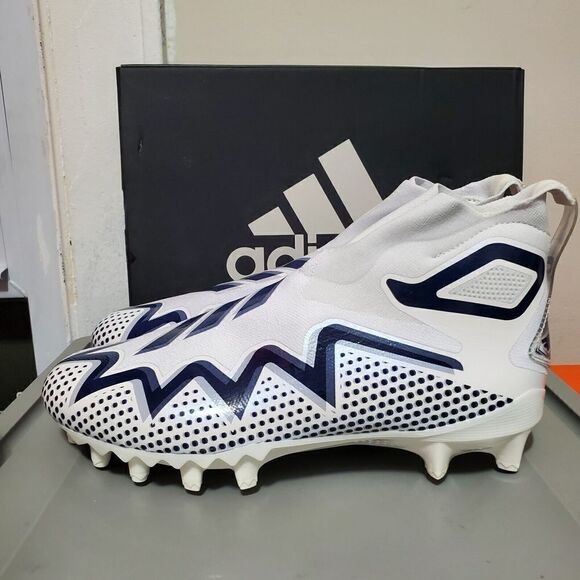 Adidas Freak Ultra 21 Mens Sz 9.5 Laceless Football Cleats Blue/white GZ0462